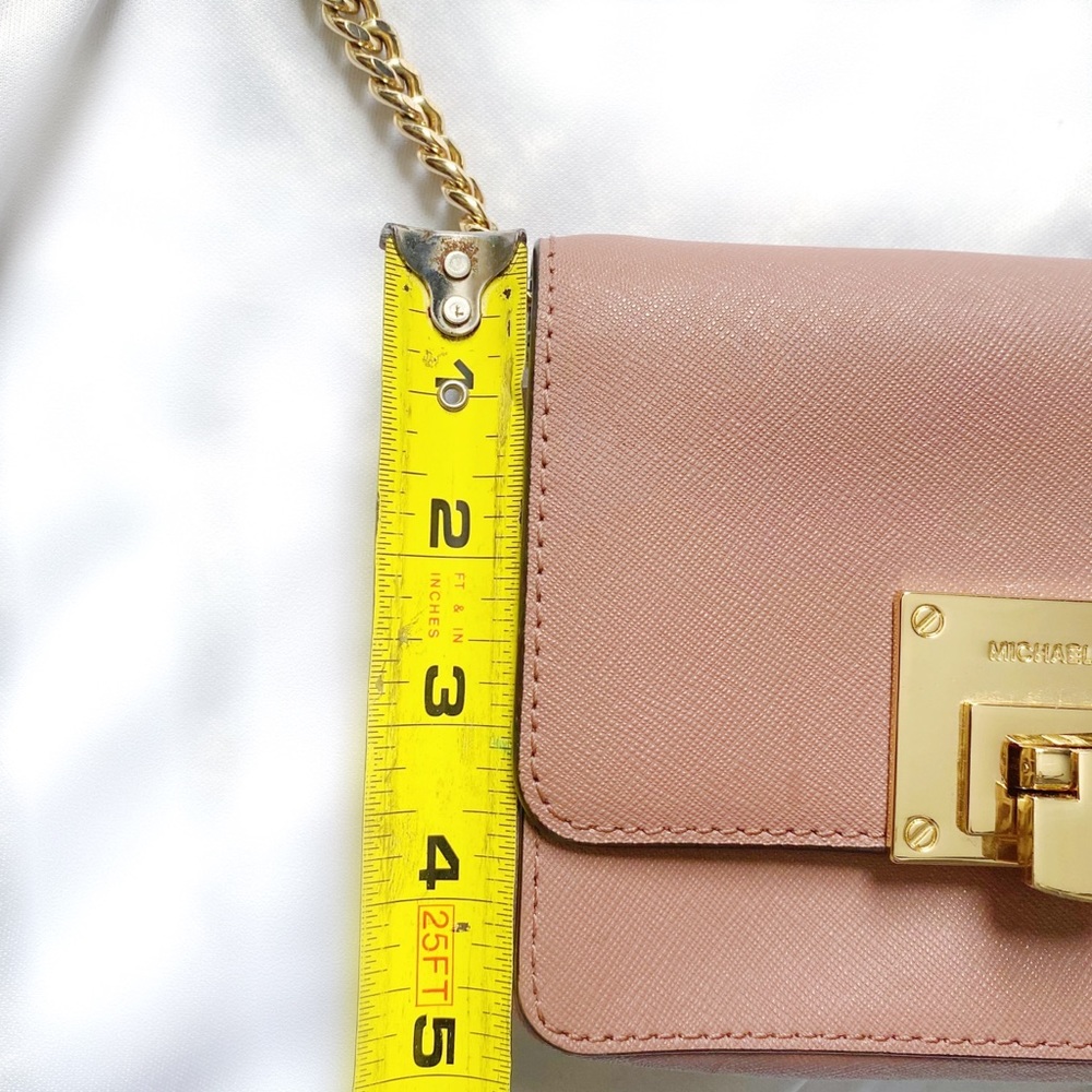 Michael Kors Blush Mini Bag w/ Rose Gold Hardware - Picture 7 of 8